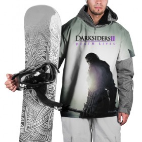 Накидка на куртку 3D с принтом Апокалипсис II: Смерть живёт , 100% полиэстер |  | ад | апокалипсис | война | тьма