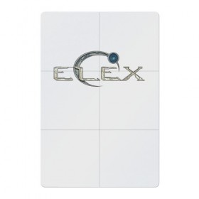 Магнитный плакат 2Х3 с принтом Elex LOGO , Полимерный материал с магнитным слоем | 6 деталей размером 9*9 см | 