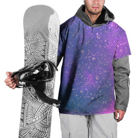 Накидка на куртку 3D с принтом Звездное небо , 100% полиэстер |  | 