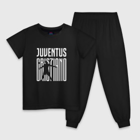 Детская пижама хлопок с принтом Juventus - Cristiano Ronaldo 7 , 100% хлопок |  брюки и футболка прямого кроя, без карманов, на брюках мягкая резинка на поясе и по низу штанин
 | 0x000000123 | cristiano ronaldo | juventus | криштиано роналдо | ювентус