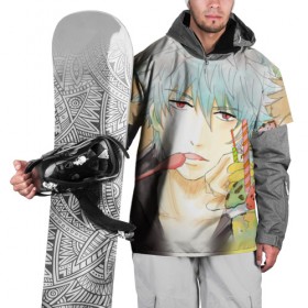 Накидка на куртку 3D с принтом Gintama , 100% полиэстер |  | гинтама | манга | самурай | серебряная душа | сериал | япония