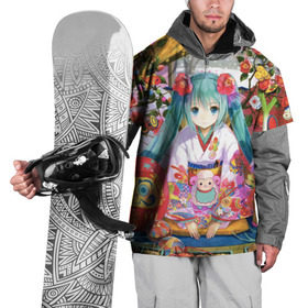 Накидка на куртку 3D с принтом Hatsune Miku , 100% полиэстер |  | Тематика изображения на принте: аниме | виртуальная певица | вокалоид | девушки | манга | мульт | сёдзё | сериал | фантастика | япония