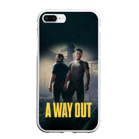 Чехол для iPhone 7Plus/8 Plus матовый с принтом A WAY OUT , Силикон | Область печати: задняя сторона чехла, без боковых панелей | 