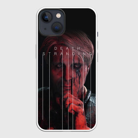 Чехол для iPhone 13 с принтом DEATH STRANDING ,  |  | bridges | hideo kojima | hilermo del toro | kojima productions | norman reedus | бурят гений | гильермо дель торо | леа сейду | лея | мадс миккельсен | норман ридус | хидео кодзима