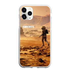 Чехол для iPhone 11 Pro матовый с принтом FAR CRY 5 LOST ON MARS , Силикон |  | action | far cry | far cry 5 | lost on mars | игра | космонавт | космос | марс | экшн