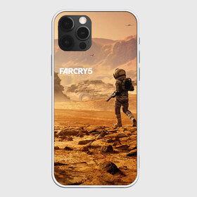 Чехол для iPhone 12 Pro Max с принтом FAR CRY 5 LOST ON MARS , Силикон |  | Тематика изображения на принте: action | far cry | far cry 5 | lost on mars | игра | космонавт | космос | марс | экшн