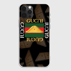 Чехол для iPhone 12 Pro Max с принтом Gusli Гусли , Силикон |  | gucci | gusli | gussi | гуси | гусли | гучи