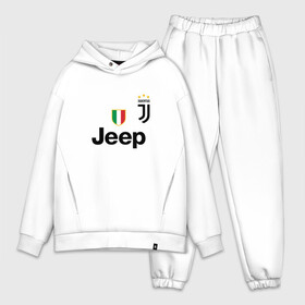 Мужской костюм хлопок OVERSIZE с принтом RONALDO JUVE SPORT ,  |  | cr7 | fc | football | football club | juventus | ronaldo | sport | роналдо | спорт | спортивные | униформа | фирменные цвета | фк | футбол | футбольный клуб | ювентус