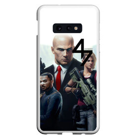 Чехол для Samsung S10E с принтом AGENT 47 HITMAN , Силикон | Область печати: задняя сторона чехла, без боковых панелей | agent 47 | агент 47 | хитман