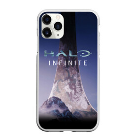 Чехол для iPhone 11 Pro матовый с принтом HALO INFINITE , Силикон |  | master chief | инфинит | мастер чиф | хало