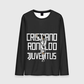 Мужской лонгслив 3D с принтом Cristiano Ronaldo. Juventus , 100% полиэстер | длинные рукава, круглый вырез горловины, полуприлегающий силуэт | 7 | champion | cr7 | cristiano | footballer | forward | juventus | portugal | ronaldo | крис | криштиану | португалия | реал | рон | роналду | ронни | форвард | футболист | чемпион | ювентус