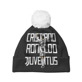 Шапка 3D c помпоном с принтом Cristiano Ronaldo. Juventus , 100% полиэстер | универсальный размер, печать по всей поверхности изделия | 7 | champion | cr7 | cristiano | footballer | forward | juventus | portugal | ronaldo | крис | криштиану | португалия | реал | рон | роналду | ронни | форвард | футболист | чемпион | ювентус