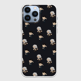 Чехол для iPhone 13 Pro Max с принтом Detroit: Become Human pattern ,  |  | Тематика изображения на принте: 2038 | android | become | connor | dbh | detroit | future | gamer | hank | human | kara | mrkus | андроид | будущее | детройт | детройтстатьчеловеком | кара | конор | маркус | хэнк