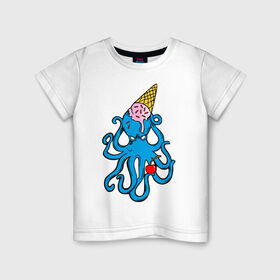 Детская футболка хлопок с принтом Mark Blink 182 , 100% хлопок | круглый вырез горловины, полуприлегающий силуэт, длина до линии бедер | mark hoppus | octopus | марк хоппус | осьминог