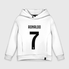 Детское худи Oversize хлопок с принтом RONALDO JUVE SPORT , френч-терри — 70% хлопок, 30% полиэстер. Мягкий теплый начес внутри —100% хлопок | боковые карманы, эластичные манжеты и нижняя кромка, капюшон на магнитной кнопке | club | cr7 | fc | football | ronaldo | sport | криштиану роналду | роналдо | спорт | фк | форма | футбольный клуб | ювентус