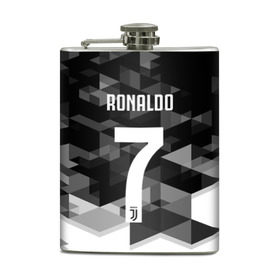 Фляга с принтом RONALDO JUVE SPORT , металлический корпус | емкость 0,22 л, размер 125 х 94 мм. Виниловая наклейка запечатывается полностью | cr7 | fc | клуб | криштиану роналду | роналдо | фк | ювентус