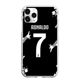 Чехол для iPhone 11 Pro Max матовый с принтом RONALDO JUVE SPORT , Силикон |  | cr7 | fc | football | ronaldo | sport | криштиану роналду | роналдо | фк | форма | футбольный клуб | ювентус