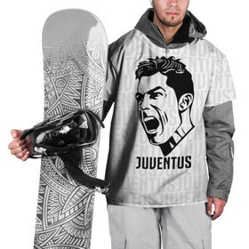 Накидка на куртку 3D с принтом RONALDO JUVE SPORT , 100% полиэстер |  | cr7 | fc | клуб | криштиану роналду | роналдо | фк | ювентус