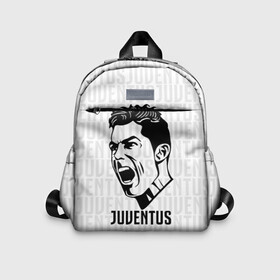 Детский рюкзак 3D с принтом RONALDO JUVE SPORT , 100% полиэстер | лямки с регулируемой длиной, сверху петелька, чтобы рюкзак можно было повесить на вешалку. Основное отделение закрывается на молнию, как и внешний карман. Внутри дополнительный карман. По бокам два дополнительных кармашка | Тематика изображения на принте: cr7 | fc | клуб | криштиану роналду | роналдо | фк | ювентус