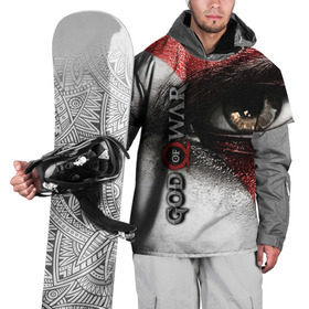 Накидка на куртку 3D с принтом God of War , 100% полиэстер |  | atreus | god of war | god of war 4 | gow | kratos | ps4 | атрей | бог войны | гов | зы4 | кратос | левиафан | мальчик | мимир | мировой змей | пиратs | руны | эксклюзив