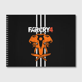 Альбом для рисования с принтом Far Cry 4 , 100% бумага
 | матовая бумага, плотность 200 мг. | Тематика изображения на принте: action | far cry 4 | армия | гималаи | гирокоптер | мин | мир | открытый | франшиза | ховеркрафт | шутер
