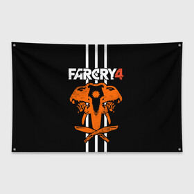 Флаг-баннер с принтом Far Cry 4 , 100% полиэстер | размер 67 х 109 см, плотность ткани — 95 г/м2; по краям флага есть четыре люверса для крепления | action | far cry 4 | армия | гималаи | гирокоптер | мин | мир | открытый | франшиза | ховеркрафт | шутер