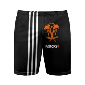 Мужские шорты 3D спортивные с принтом Far Cry 4 ,  |  | 