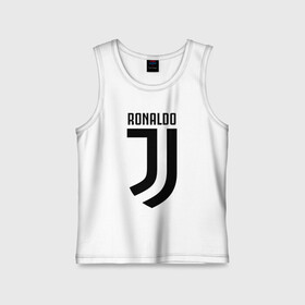 Детская майка хлопок с принтом RONALDO JUVE SPORT ,  |  | cr7 | fc | клуб | криштиану роналду | роналдо | фк | ювентус