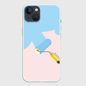 Чехол для iPhone 13 с принтом Больше красок ,  |  | валик | дизайнер | краска | краски | креатив | креативный дизайн | маляр | прикол | пятно | розовый | сочный | тренд | цвет | яркость