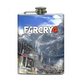 Фляга с принтом Far Cry 4 , металлический корпус | емкость 0,22 л, размер 125 х 94 мм. Виниловая наклейка запечатывается полностью | Тематика изображения на принте: action | far cry 4 | армия | гималаи | гирокоптер | мин | мир | открытый | франшиза | ховеркрафт | шутер