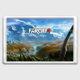 Магнит 45*70 с принтом Far Cry 4 , Пластик | Размер: 78*52 мм; Размер печати: 70*45 | action | far cry 4 | армия | гималаи | гирокоптер | мин | мир | открытый | франшиза | ховеркрафт | шутер