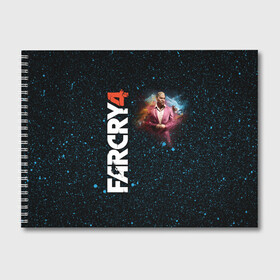 Альбом для рисования с принтом Пэйган Мин Far Cry 4 , 100% бумага
 | матовая бумага, плотность 200 мг. | Тематика изображения на принте: action | far cry 4 | армия | гималаи | гирокоптер | мин | мир | открытый | франшиза | ховеркрафт | шутер