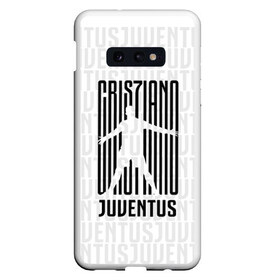 Чехол для Samsung S10E с принтом RONALDO JUVE SPORT , Силикон | Область печати: задняя сторона чехла, без боковых панелей | club | cr7 | fc | football | ronaldo | sport | криштиану роналду | роналдо | спорт | фк | форма | футбольный клуб | ювентус