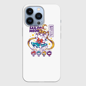 Чехол для iPhone 13 Pro с принтом Sailor Meow ,  |  | anime | cat | kawaii | sailor moon | аниме | каваи | кот котик | мультсериал | ностальгия | ретро | сейлор мун