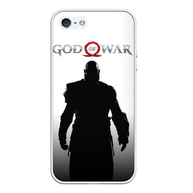 Чехол для iPhone 5/5S матовый с принтом God of War 4 Кратос , Силикон | Область печати: задняя сторона чехла, без боковых панелей | atreus | god of war | god of war 4 | gow | kratos | ps4 | атрей | бог войны | гов | зы4 | кратос | левиафан | мальчик | мимир | мировой змей | пиратs | руны | эксклюзив