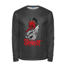 Мужской лонгслив 3D с принтом Slipknot , 100% полиэстер | длинные рукава, круглый вырез горловины, полуприлегающий силуэт | Тематика изображения на принте: slipknot | грув | джей вайнберг | кори тейлор | крис фен | крэйг джонс | метал | мик томсон | музыка | ню | петля | рок | сид уилсон | скользящий узел | слайпкнот | слипкнот | слипнот | удавка