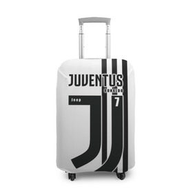 Чехол для чемодана 3D с принтом Personal form Ronaldo , 86% полиэфир, 14% спандекс | двустороннее нанесение принта, прорези для ручек и колес | 7 | cristiano | jeep | juventus | ronaldo | италия | криштиану | роналду | футбол | ювентус