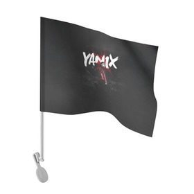 Флаг для автомобиля с принтом YANIX , 100% полиэстер | Размер: 30*21 см | 