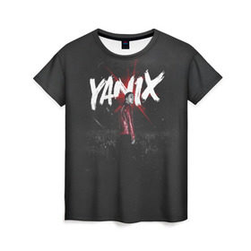Женская футболка 3D с принтом YANIX , 100% полиэфир ( синтетическое хлопкоподобное полотно) | прямой крой, круглый вырез горловины, длина до линии бедер | 