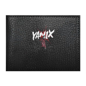Обложка для студенческого билета с принтом YANIX , натуральная кожа | Размер: 11*8 см; Печать на всей внешней стороне | 