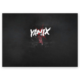 Поздравительная открытка с принтом YANIX , 100% бумага | плотность бумаги 280 г/м2, матовая, на обратной стороне линовка и место для марки
 | 