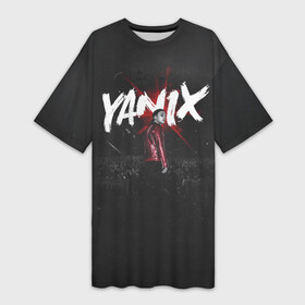 Платье-футболка 3D с принтом YANIX ,  |  | 