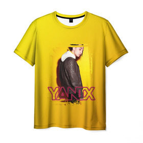 Мужская футболка 3D с принтом Yanix , 100% полиэфир | прямой крой, круглый вырез горловины, длина до линии бедер | Тематика изображения на принте: 