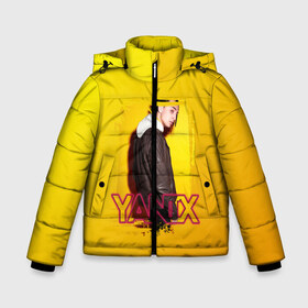 Зимняя куртка для мальчиков 3D с принтом Yanix , ткань верха — 100% полиэстер; подклад — 100% полиэстер, утеплитель — 100% полиэстер | длина ниже бедра, удлиненная спинка, воротник стойка и отстегивающийся капюшон. Есть боковые карманы с листочкой на кнопках, утяжки по низу изделия и внутренний карман на молнии. 

Предусмотрены светоотражающий принт на спинке, радужный светоотражающий элемент на пуллере молнии и на резинке для утяжки | Тематика изображения на принте: 