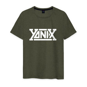 Мужская футболка хлопок с принтом Yanix , 100% хлопок | прямой крой, круглый вырез горловины, длина до линии бедер, слегка спущенное плечо. | yanix | яникс