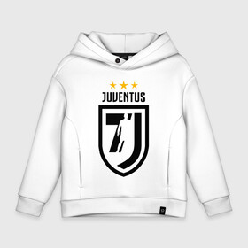 Детское худи Oversize хлопок с принтом RONALDO JUVE SPORT , френч-терри — 70% хлопок, 30% полиэстер. Мягкий теплый начес внутри —100% хлопок | боковые карманы, эластичные манжеты и нижняя кромка, капюшон на магнитной кнопке | cr7 | fc | клуб | криштиану роналду | роналдо | фк | форма | ювентус