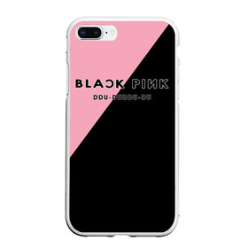 Чехол для iPhone 7Plus/8 Plus матовый с принтом DDU-DU DDU-DU BlackPink , Силикон | Область печати: задняя сторона чехла, без боковых панелей | blackpink | ddu du ddu du | k pop | блекпинк | дду ду дду ду | дженни | джису | лисы | розэ