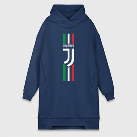 Платье-худи хлопок с принтом Juventus Italy ,  |  | cristiano | juve | италия | криштиану | роналдо | роналду | юве | ювентус