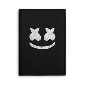 Обложка для автодокументов с принтом Marshmello black , натуральная кожа |  размер 19,9*13 см; внутри 4 больших “конверта” для документов и один маленький отдел — туда идеально встанут права | Тематика изображения на принте: dj | dj marshmello | marshmello | клуб | клубная музыка | музыка