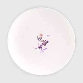 Тарелка с принтом Violet Evergarden , фарфор | диаметр - 210 мм
диаметр для нанесения принта - 120 мм | Тематика изображения на принте: violet evergarden | вайолет эвергарден